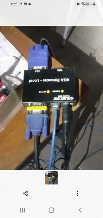 Extensor VGA Black Box - Kit Local e Remoto - Foto 3
