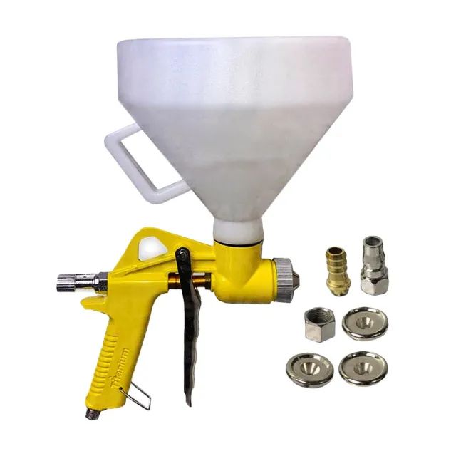 Kit Pistola Projetora de Textura 5L + 3 Bicos 4, 6 e 8mm 05800 Titanium - Foto 3