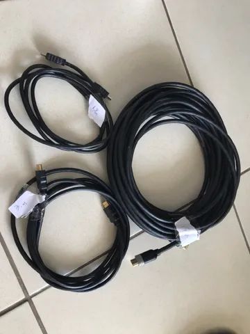 HDMI  3 cabos especiais  em liquidação