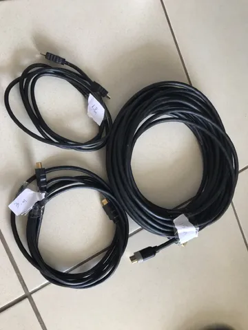 HDMI 3 cabos especiais em liquidação