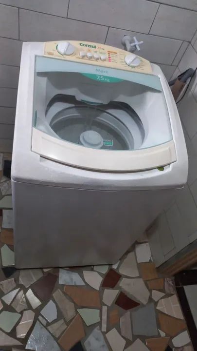 VENDO MAQUINA DE LAVAR ROUPAS CONSUL 7'5 KG 