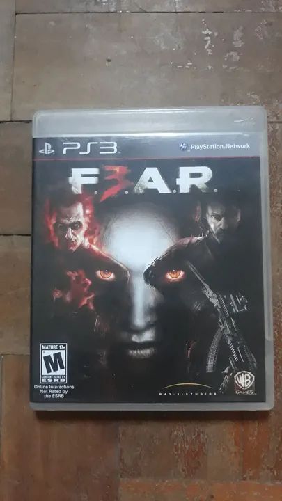 F.E.A.R 3 PS3 Midia física com manual