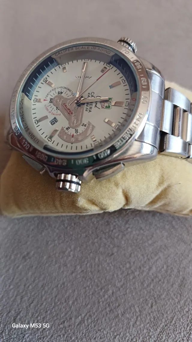 rel gio tag heuer grand carrera calibre 36 Acess rios Santana