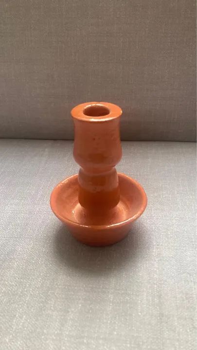 Castiçal/Porta Vela/Suporte para Vela e Xícara/Decoração de Cerâmica Artesanal - Foto 5
