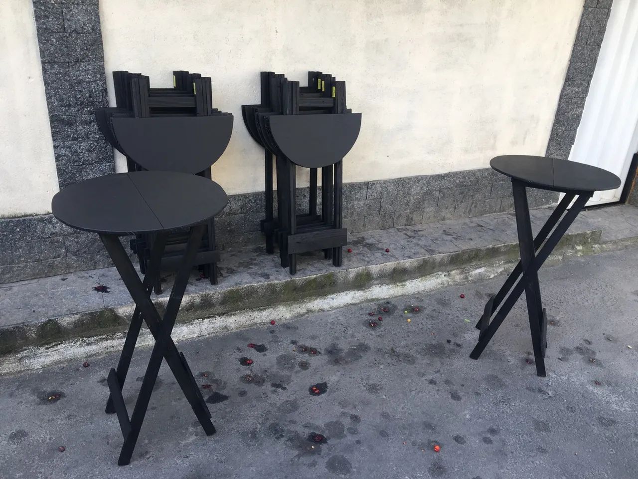 Mesa bistrô dobrável  - Foto 2