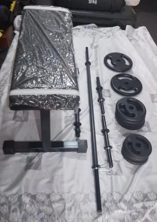 kit  treino em casa 