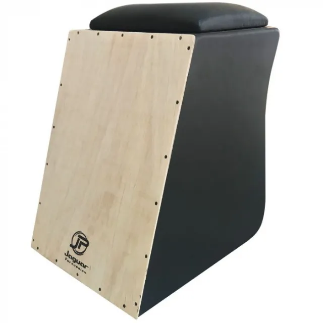  Cajon com Banco Estofado, Esteira de Aço e Dupla Captação