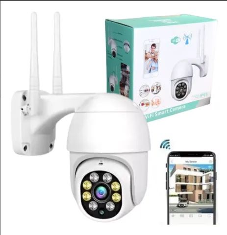 Câmera Mini Dome Wifi Ip 1080P Zoom 4x a Prova D'água Detecção Movimentos c/ Notificação - Foto 5