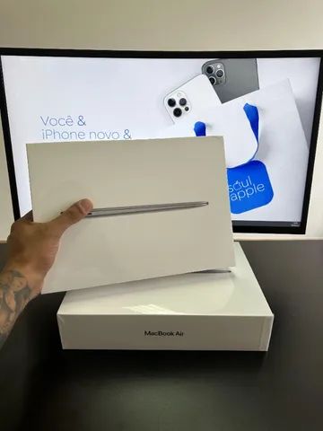 Macbook Air M1, 8gb de RAM, 256 SSD, 13.3? - Até 18x no Cartão - 1 Ano de Garantia Apple