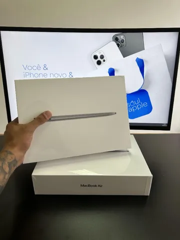 Macbook Air M1, 8gb de RAM, 256 SSD, 13.3? - Até 18x no Cartão - 1 Ano de Garantia Apple