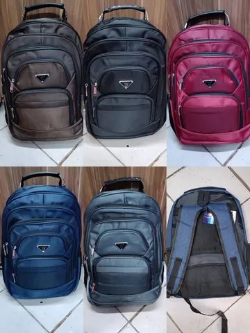 MOCHILA REFORÇADA COM SUPORTE PRA NOTEBOOK E SENHA(Lojatemdtudoslz) - Foto 2