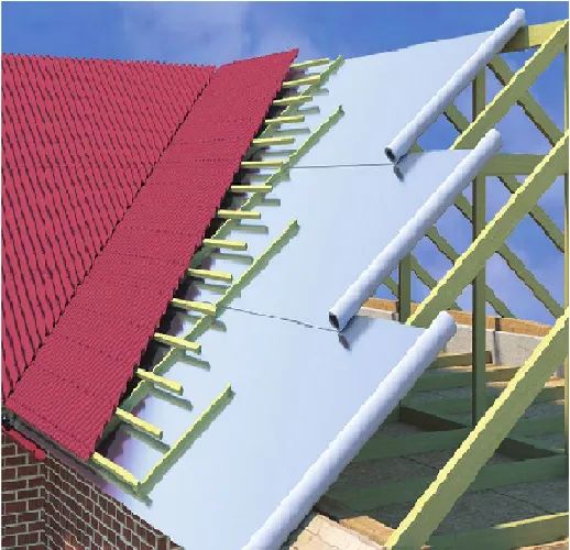 Manta Térmica Para Telhado Dupla Face 50m² + Fita P/ Emenda Subcobertura Impermeável - Foto 4