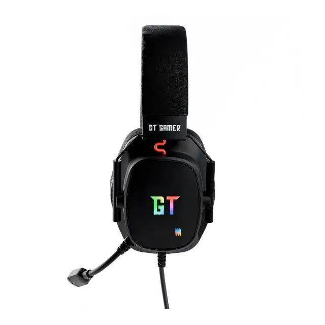 Headset Gamer GT Orion Black Led RGB Surround 7.1 USB - WZetta - Foto 3