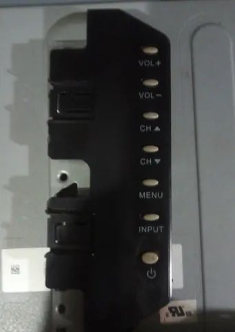 Botão de Comando Power Off On tv AOC 32 polegadas 