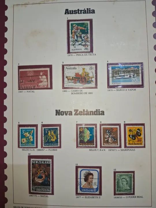 Selos Estados Unidos Coleção - Foto 4