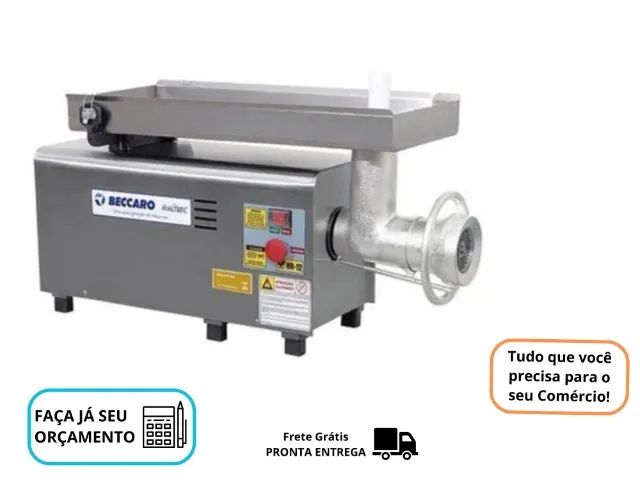 Moedor de Carne Boca 22 Beccaro Novo