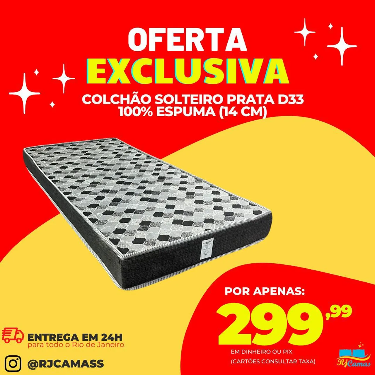 COLCHOES D33 SOLTEIRO CASAL (14/18CM)