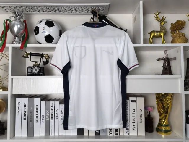 Camisa da Inglaterra Branca EURO 2024 - (NOVA) - Foto 6
