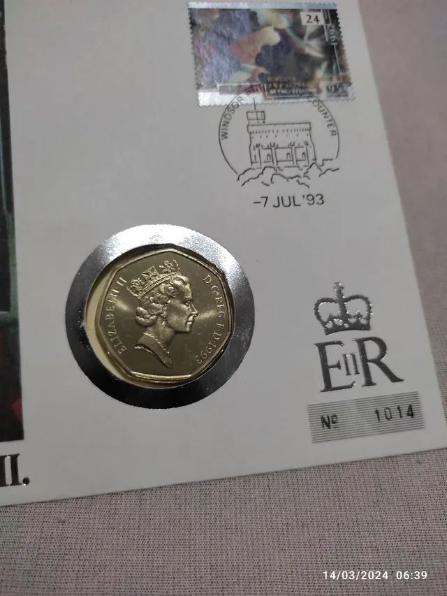 Medalha Moeda comemorativa Rainha Elizabeth  - Foto 4