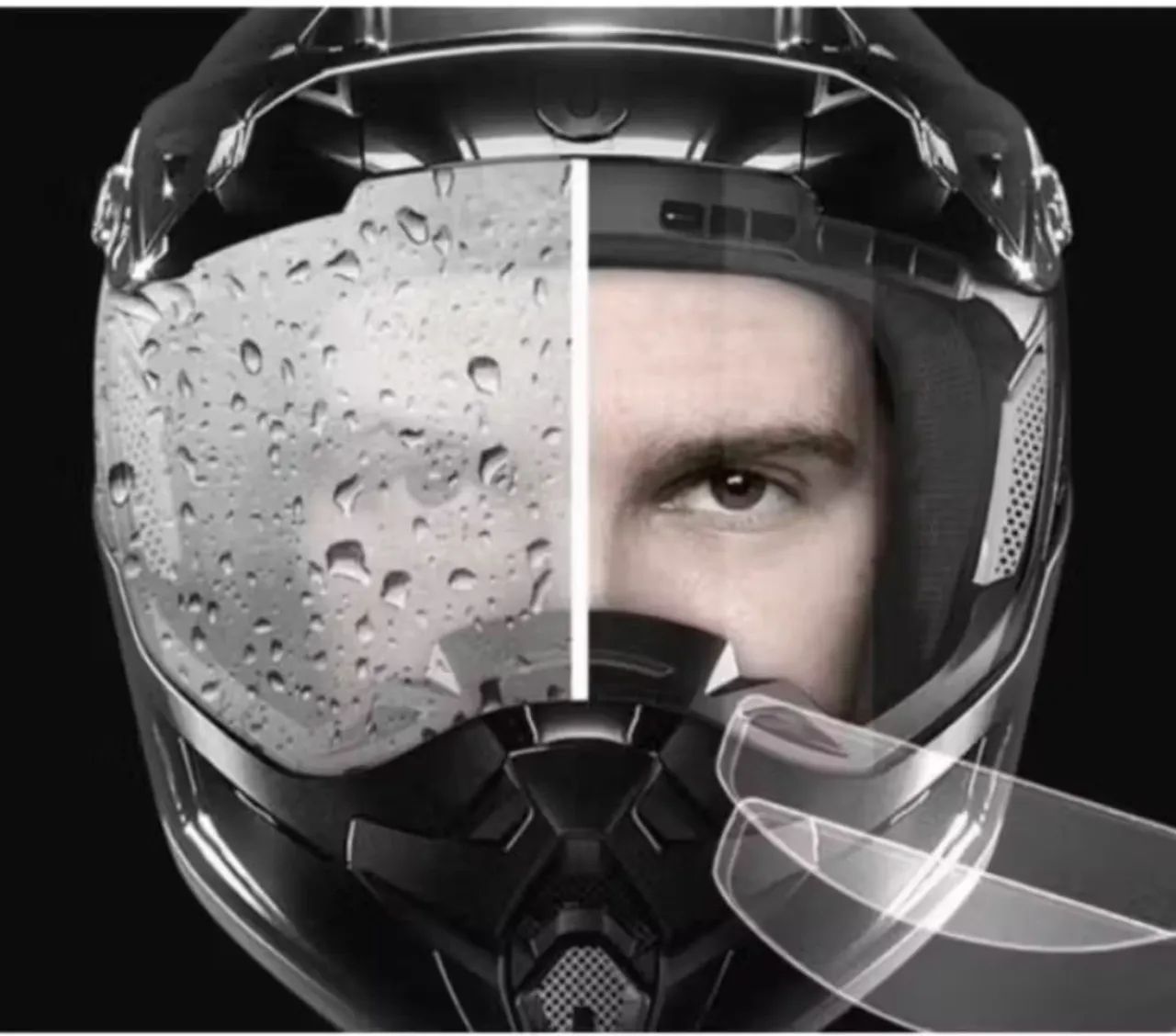 Película para capacete anti chuva<br><br>**Entrega a combinar  - Foto 2