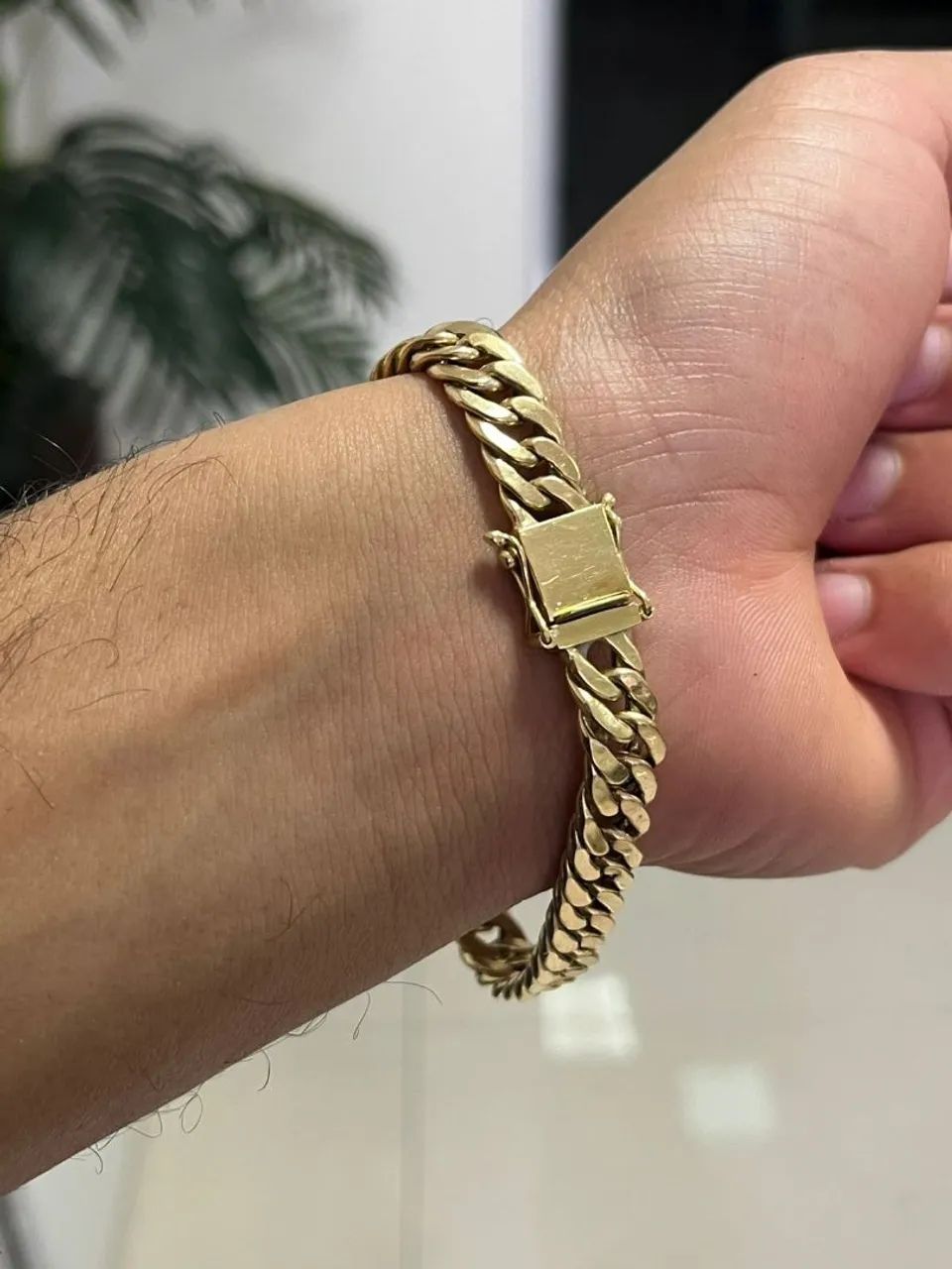 Pulseira Grumet Dupla Ouro18k  - Foto 3