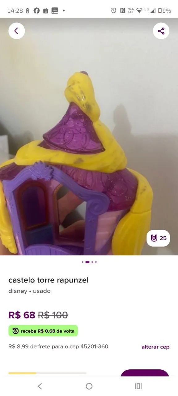 Castelo Rapunzel Disney  - Foto 2