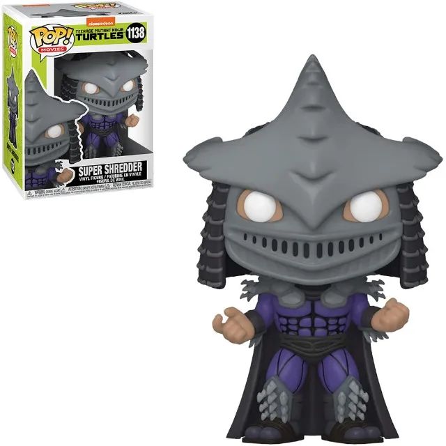 Funko Pop Teenage Mutant Ninja Turtles Super Shredder 1138 Novo Original - Foto 3