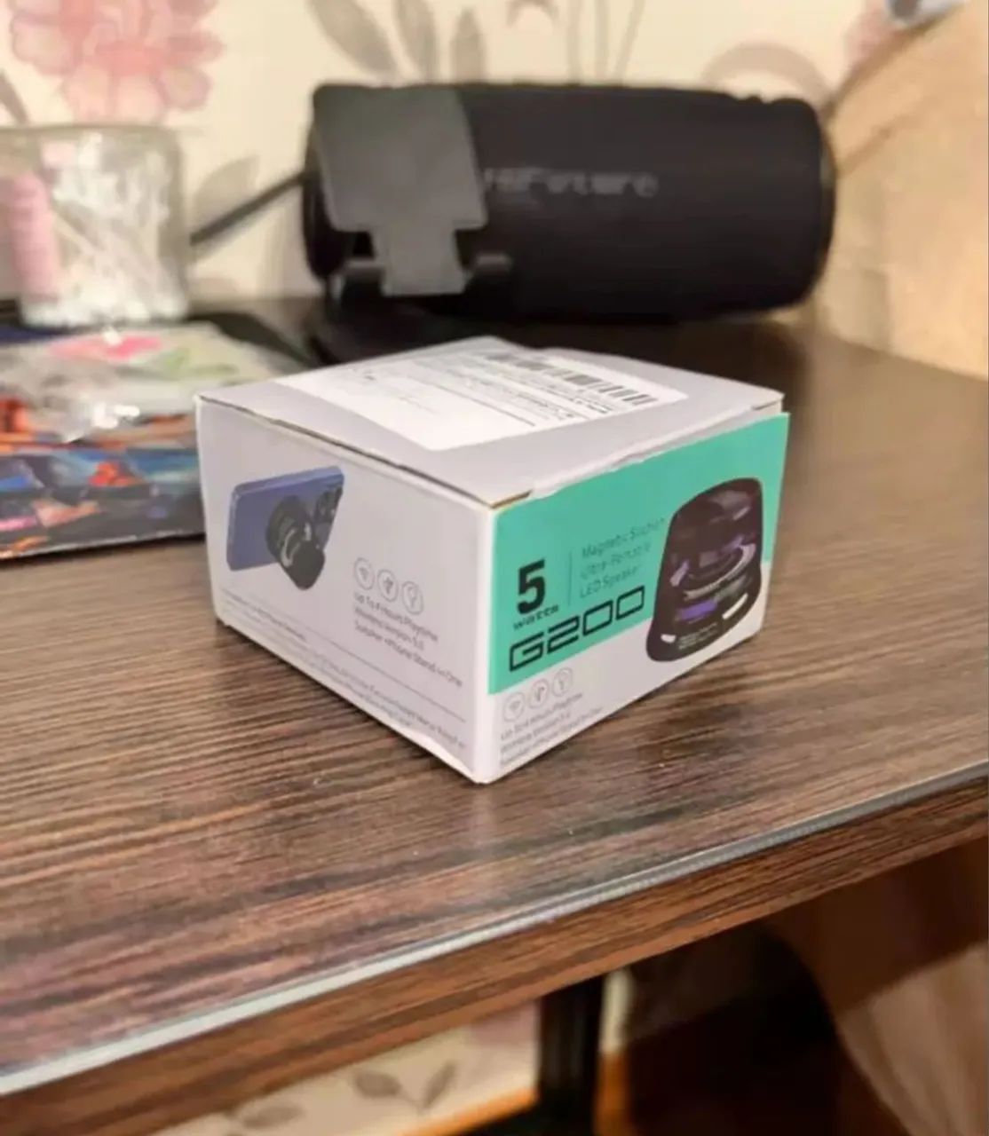 Caixa de som Bluetooth Com Prendedor magnético  - Foto 2