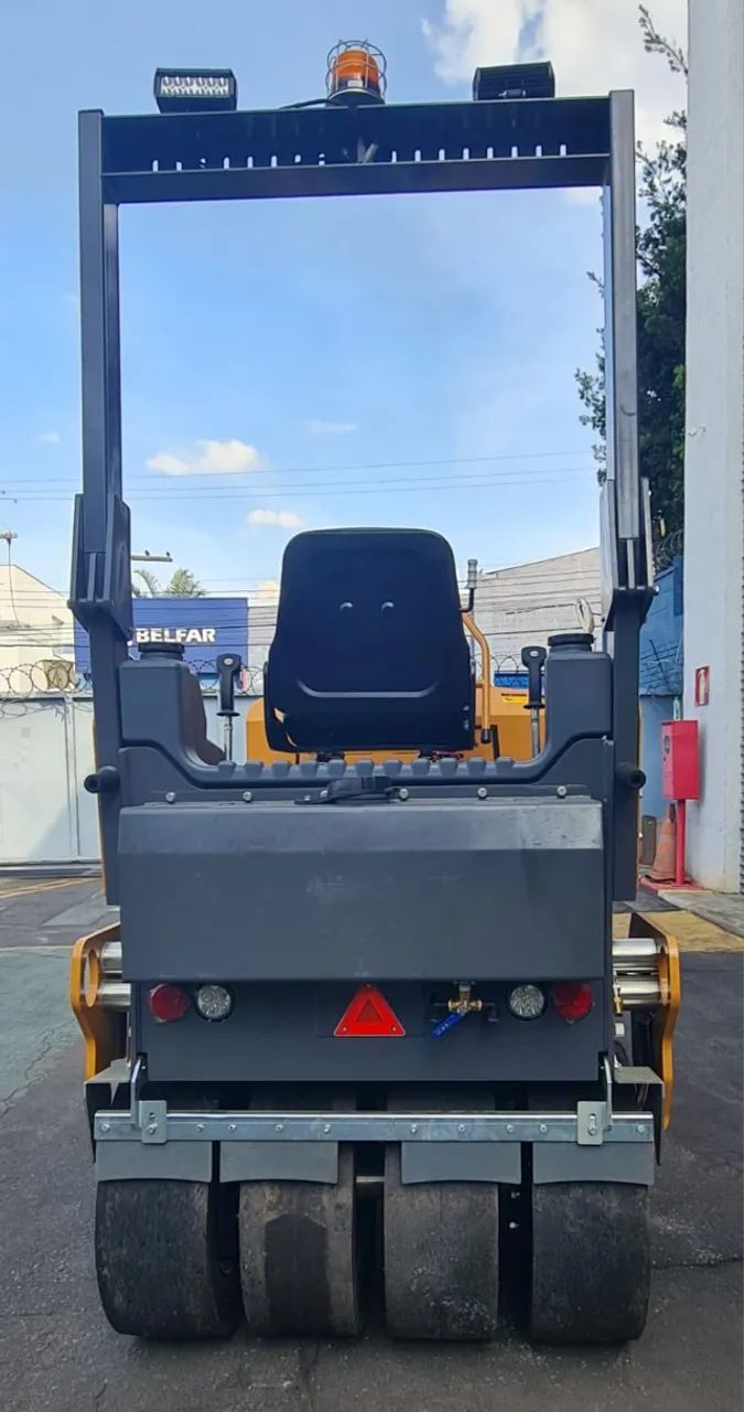 Rolo Vibratório St35000br Motor Changchai Zn390b - Foto 5
