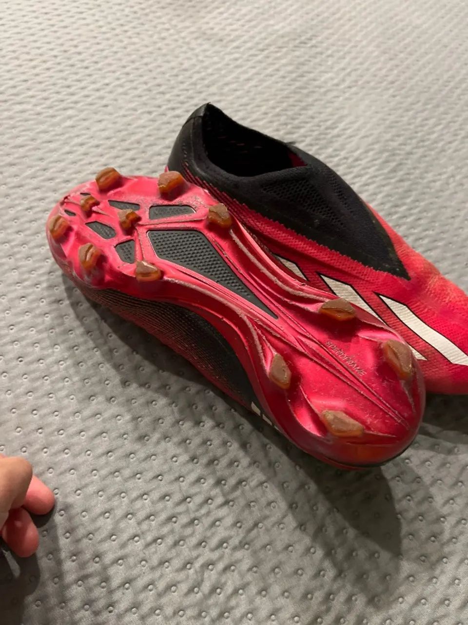 Chuteira adidas speed portal profissional de campo - Foto 2