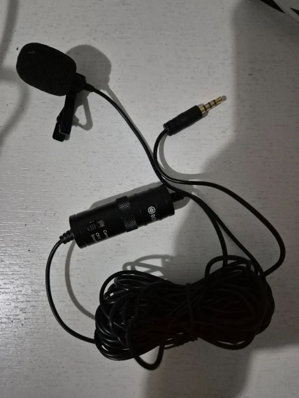 Microfone Boya By-m1 Omnidirecional Preto - Foto 5