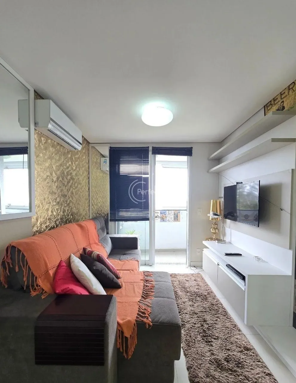 Apartamento! São 49m² privativos ✔1 suíte ✔Lavabo ✔Cozinha mobiliad