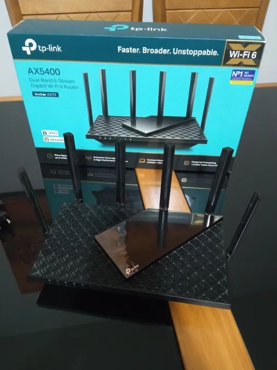 Roteador Wi-Fi 6 Gigabit Dual Band AX5400 - Foto 4