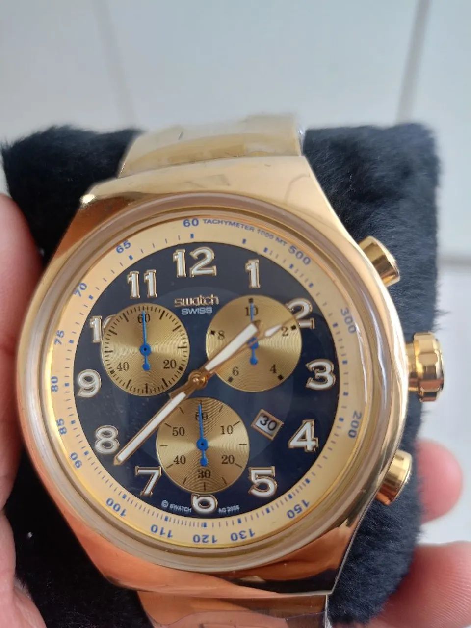 Relógio Swatch  Dourado - Swiss Made