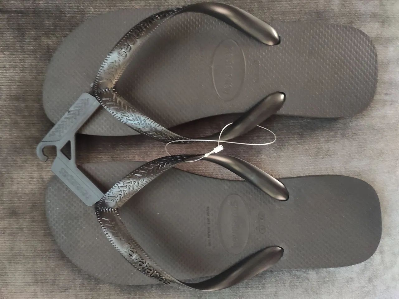 Chinelo Havaianas Preto Novo