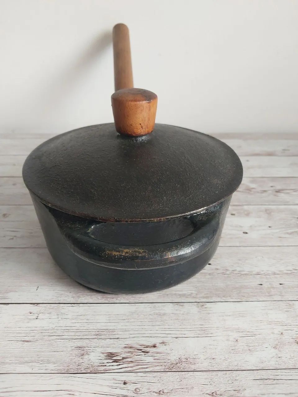Panela Caçarola de Ferro Fundido - 16cm diâmetro - Nova - Foto 4