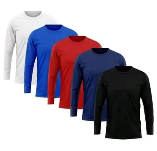 Camisetas de Manga Comprida - Diversas Cores