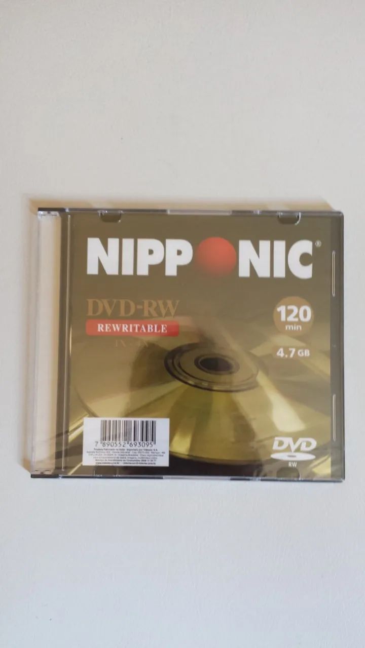 10Pcs Midia Regravavel DVD-RW - Foto 3