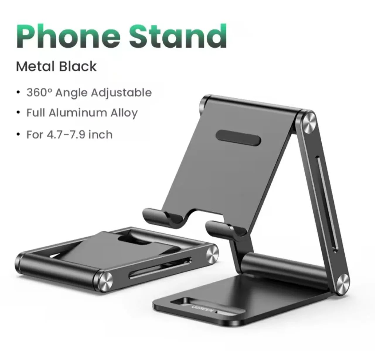 Suporte de mesa para Celular Dobrável Ugreen Metal - Foto 2
