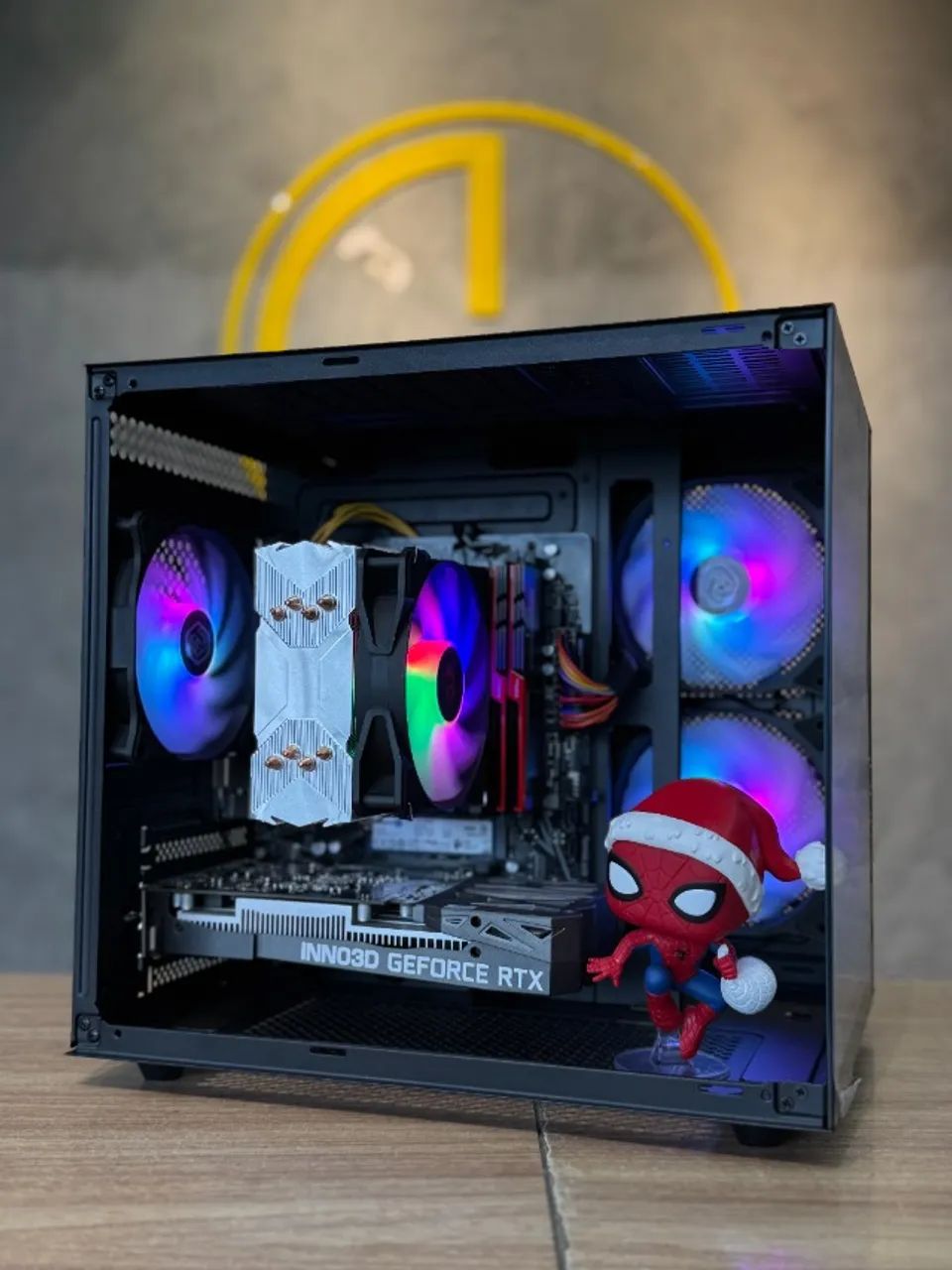 PC Gamer Ryzen 5 5500 + RTX 3050 6GB - Loja Física - Foto 2