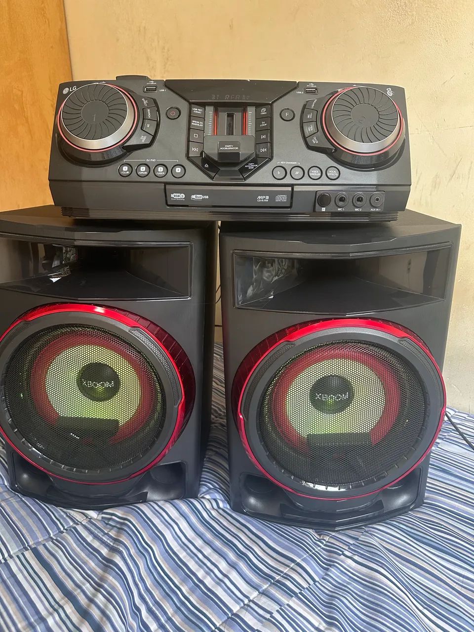Mini System LG, CL 87 Xboom, 2350W - Aparelhos de Som - Casa de Pedra ...
