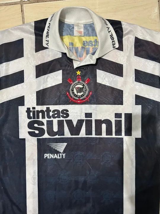 Camisa Corinthians Penalty #5 Ted Lápides tamanho G - Foto 5
