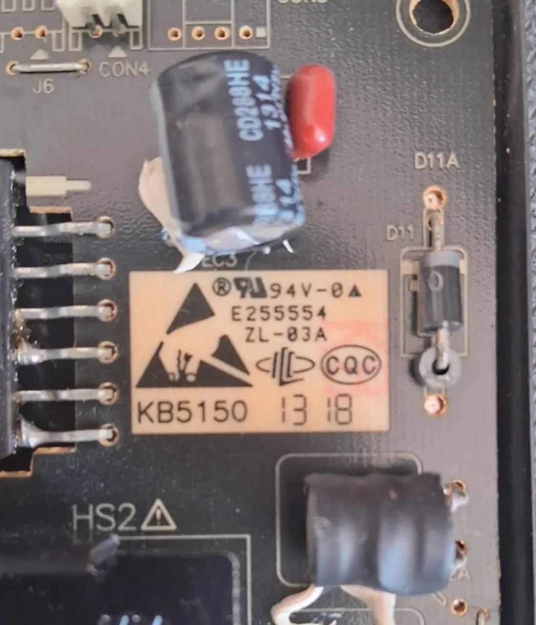 Placa Fonte TV Philco PH22S31DM Usado Funcionando - Foto 2