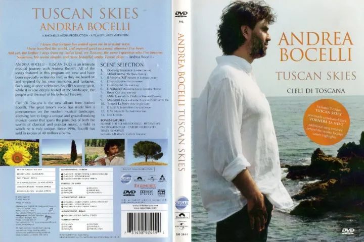 Dvd Andrea Bocelli - Tuscan Skies - Foto 5