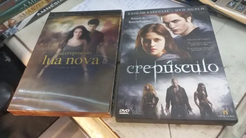 2 Dvds A Saga Crepúsculo - Lua Nova -Especial e Dvd - Lua Nova Edição Especial duplo NOVOS