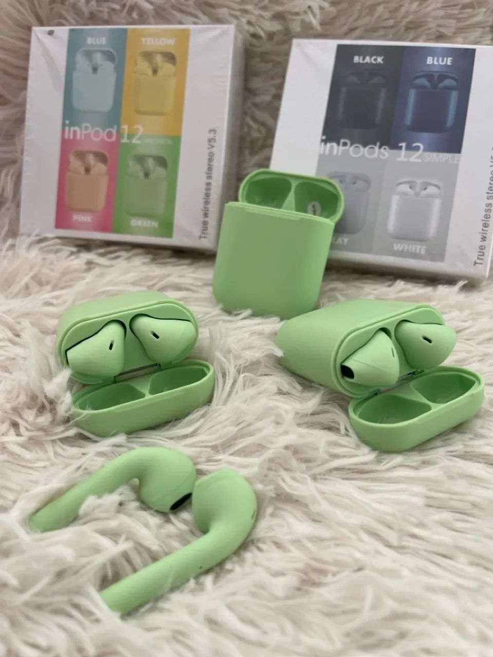 Fone Bluetooth i12 Promoção - Cores Vibrantes! - Foto 2