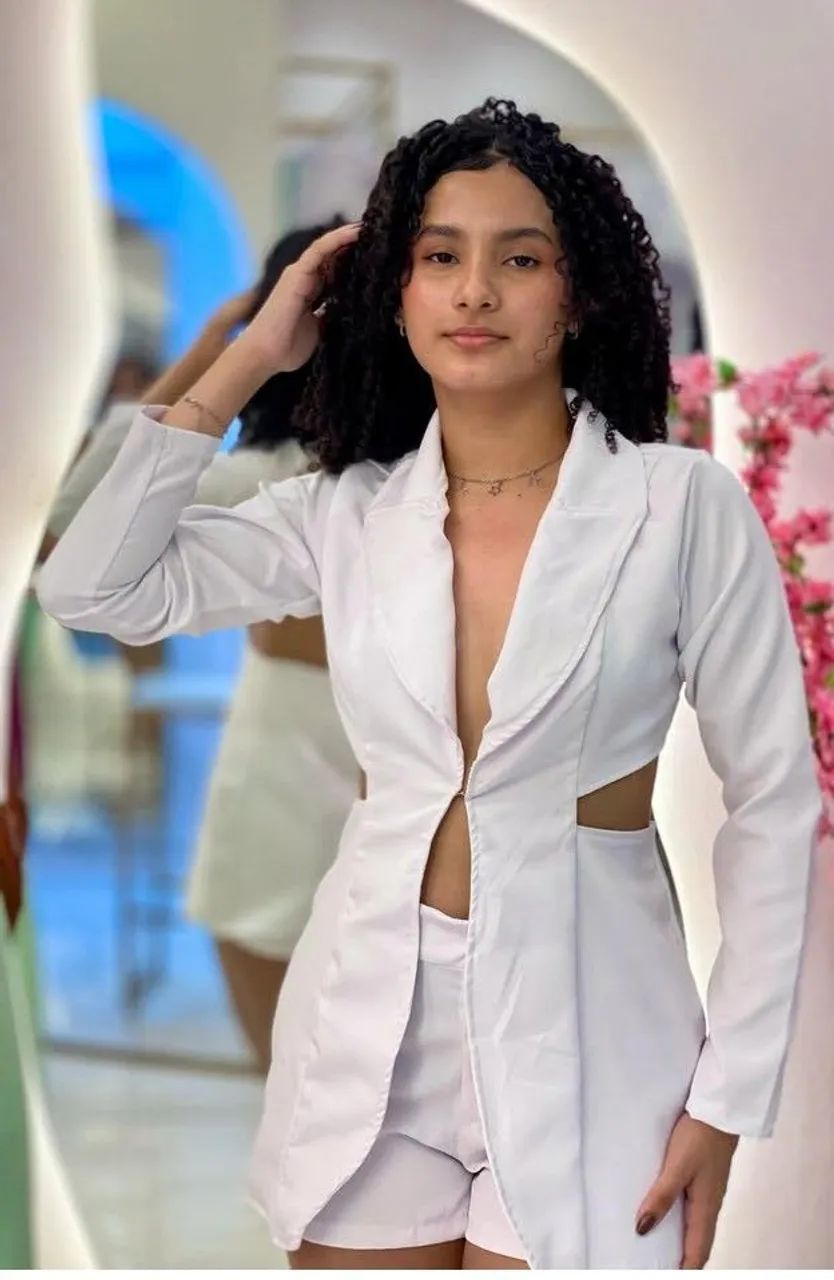 Conjunto de blazer e short