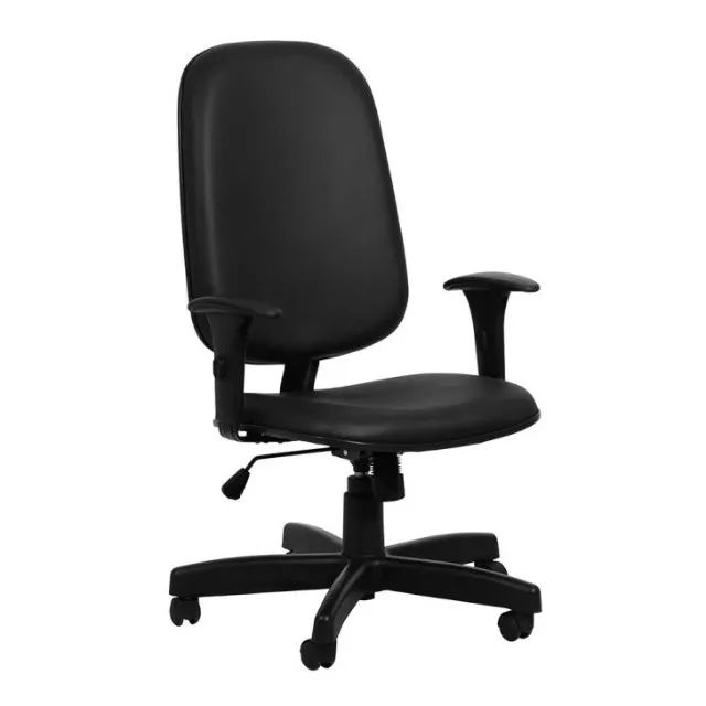 Cadeira Presidente estofada com braços - sem relax - Foto 2