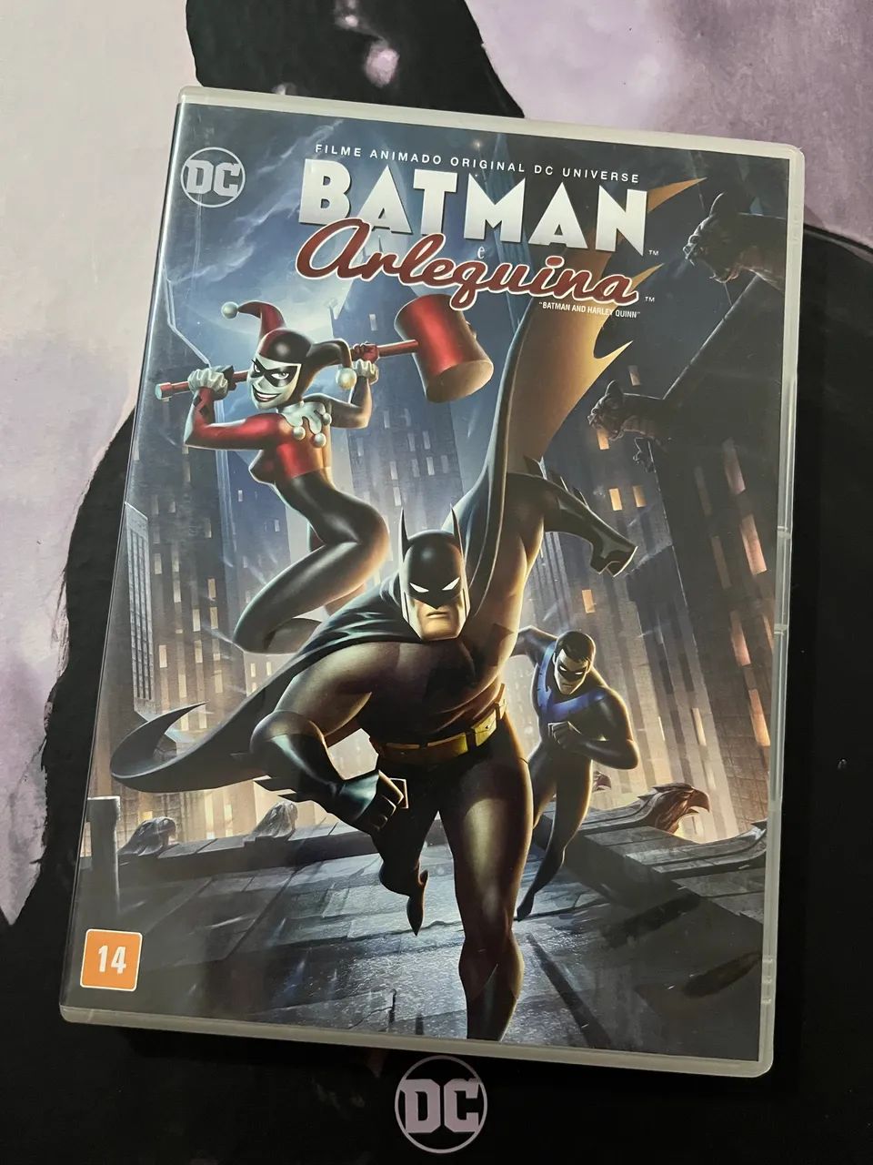DVD BATMAN ARLEQUINA