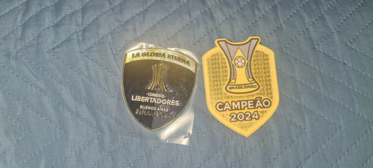 Patch pra por na blusa do Botafogo brasileirao 2024 libertadores 